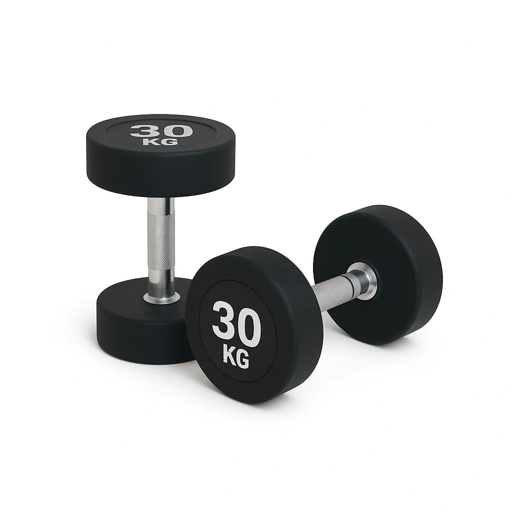 Urethane Round Dumbbell - BlackBear Fitness